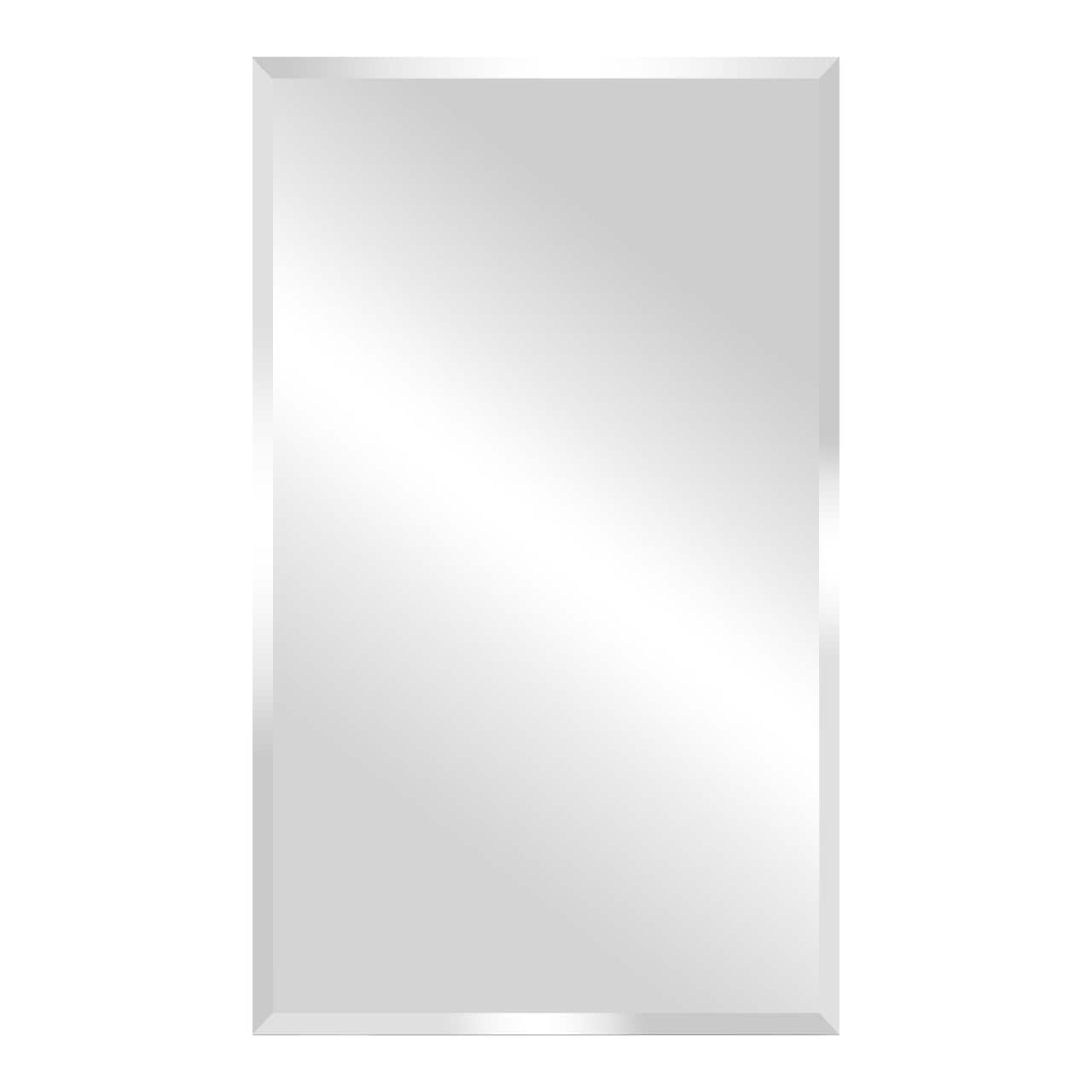 20" x 12" Beveled Rectangle Mirror by Make Market®